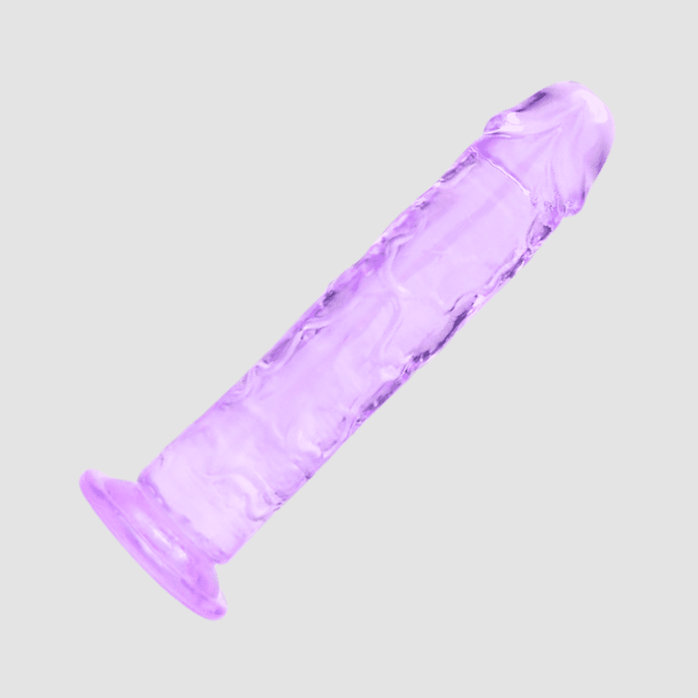 6 Inch Suction Cup Dildo – Purple
