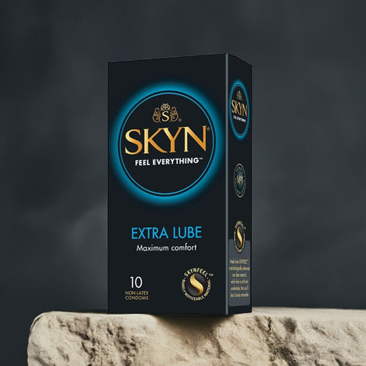 Extra Lubricated Non-Latex Condoms – 10 Pack