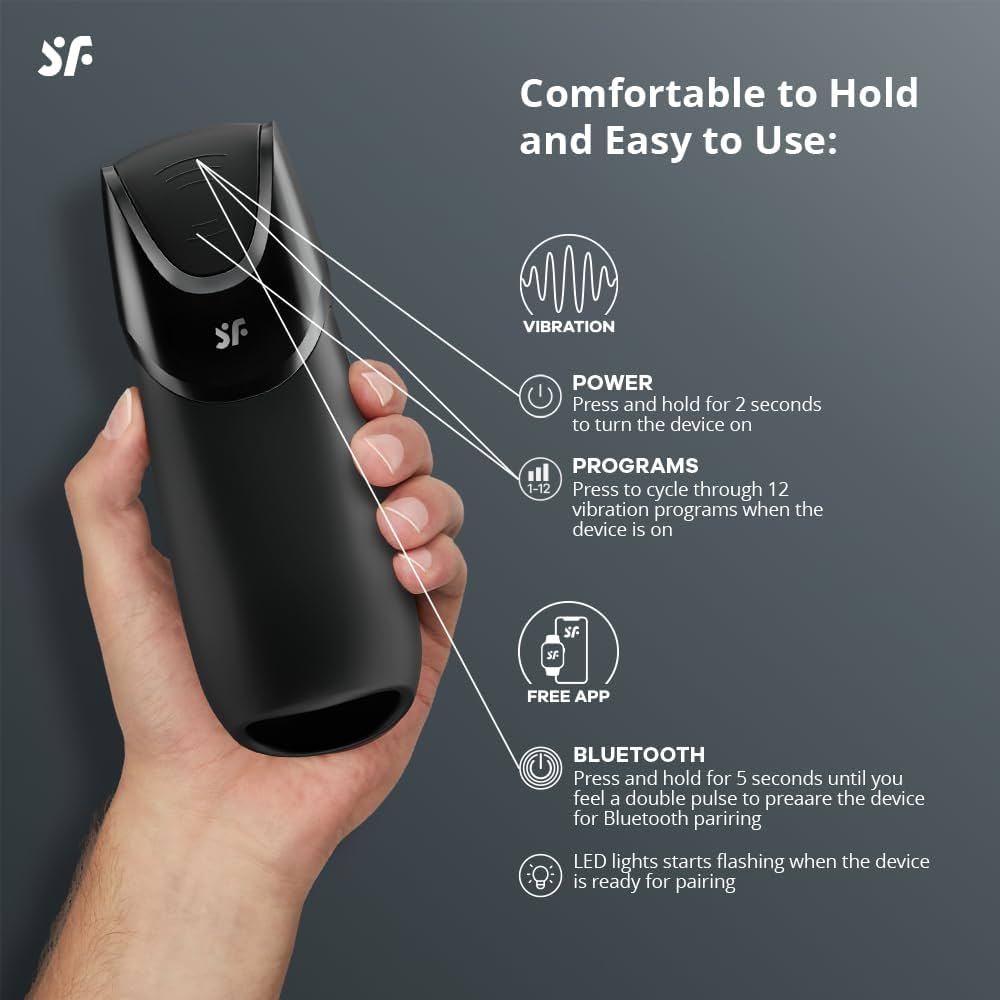Vibration Vibrator – Black