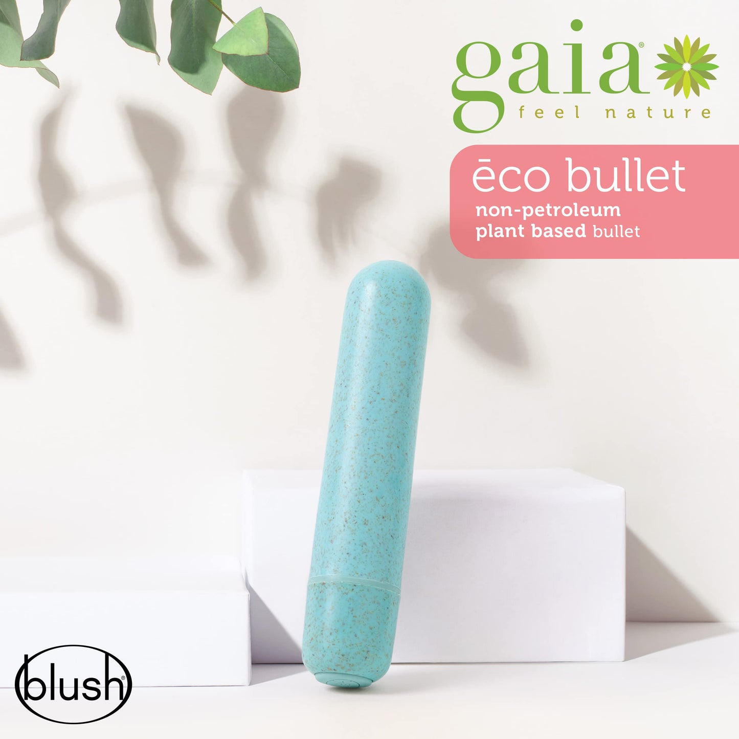 Biodegradable Eco Bullet Vibrator - Blue