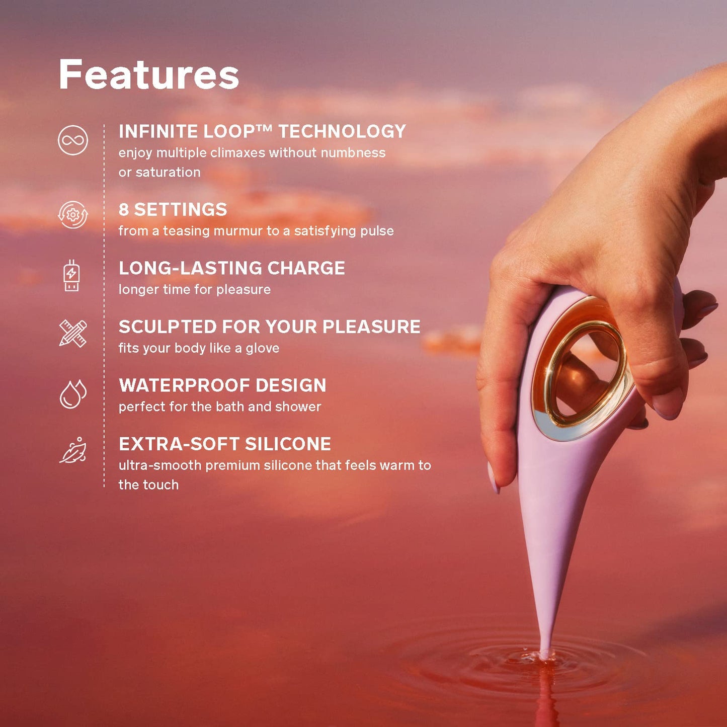 Dot Cruise Clitoral Vibrator – Pistachio Cream