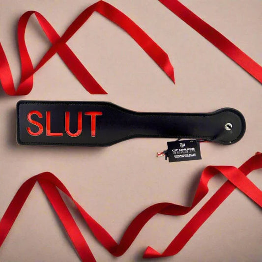 SLUT Spanking Paddle