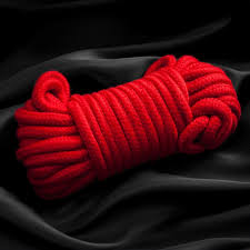 Silky Bondage Rope – 10m Red