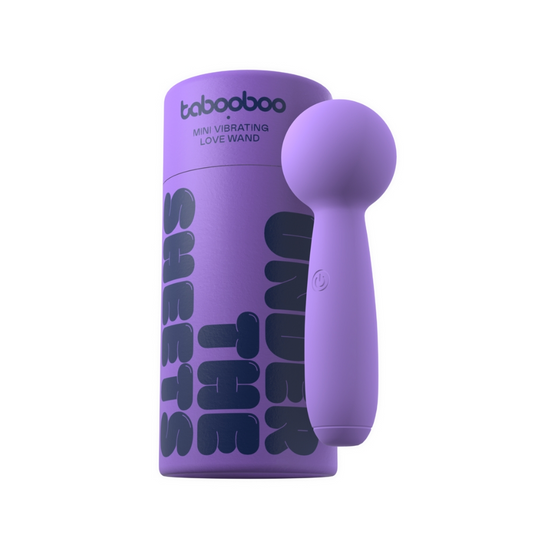 Tabooboo Mini Vibrating Love Wand in Purple for discreet pleasure and enjoyment