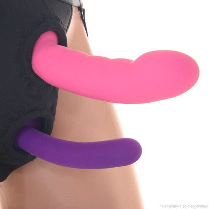 Double Penetration Jock Strap Harness - Queen