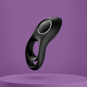 Satisfyer Legendary Duo Ring Vibrator Black
