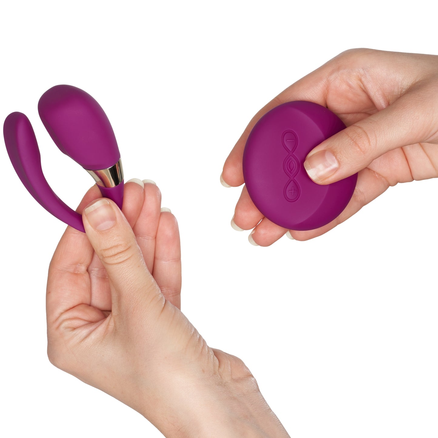 Tiani 3 Couples Massager – Deep Rose