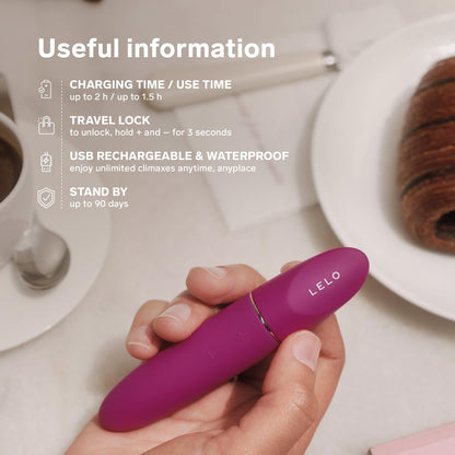 Mia 3 Clitoral Vibrator – Deep Rose