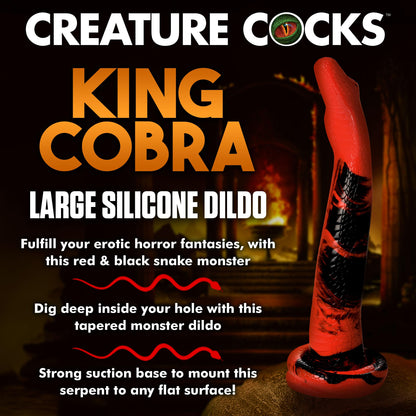 Creature Cocks King Cobra 14inch Silicone Dong