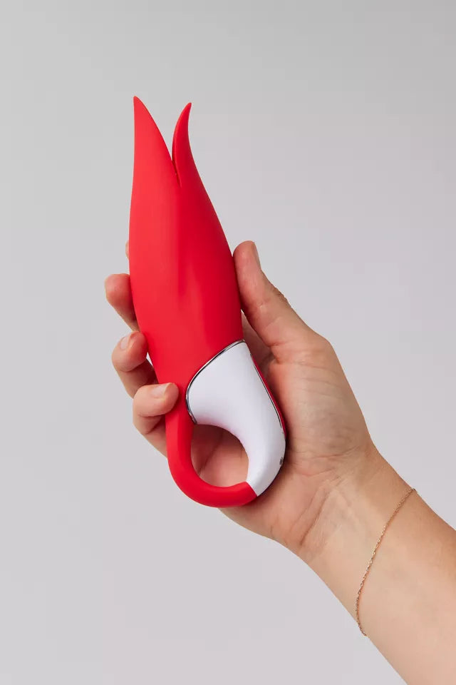 Satisfyer Vibes Power Flower Vibrator Red
