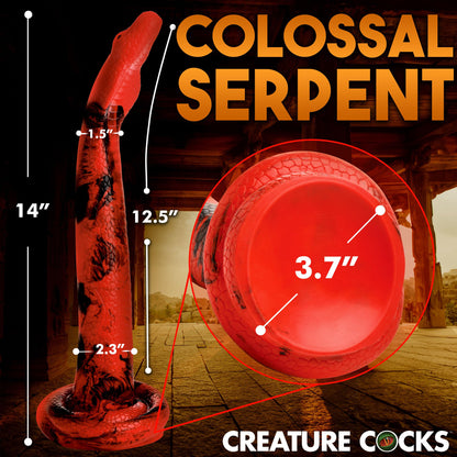 Creature Cocks King Cobra 14inch Silicone Dong