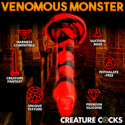 Creature Cocks King Cobra 14inch Silicone Dong