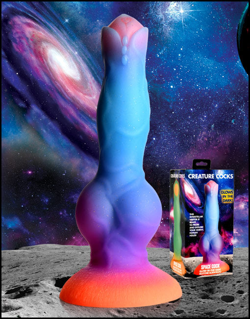 Glow in the Dark Silicone Alien Dildo