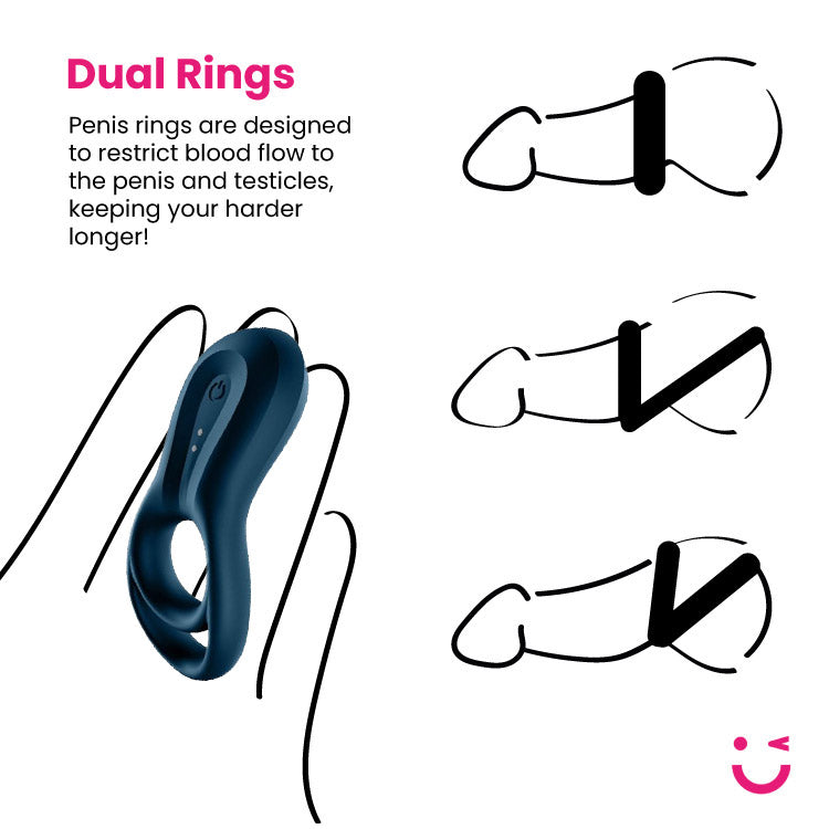 Satisfyer Epic Duo Ring Vibrator